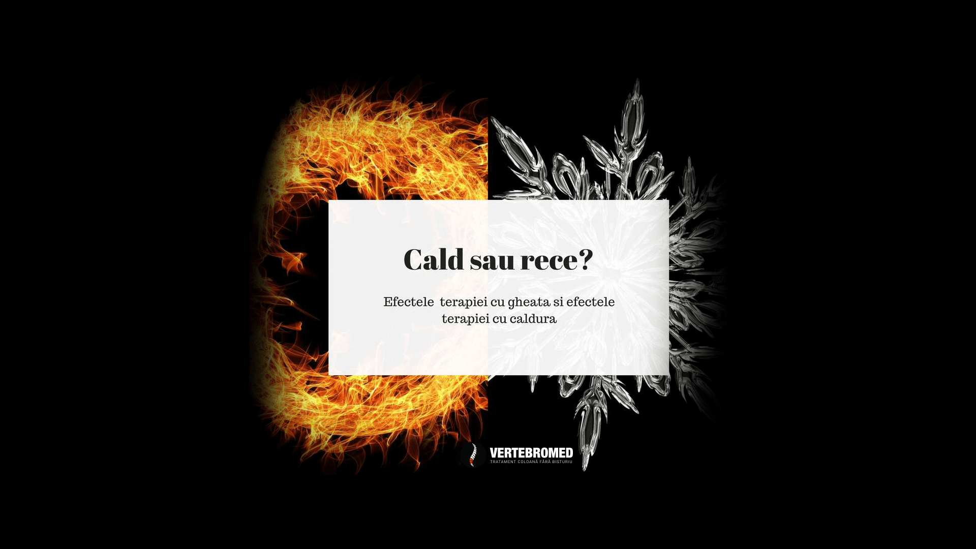 Crioterapie sau termoterapie